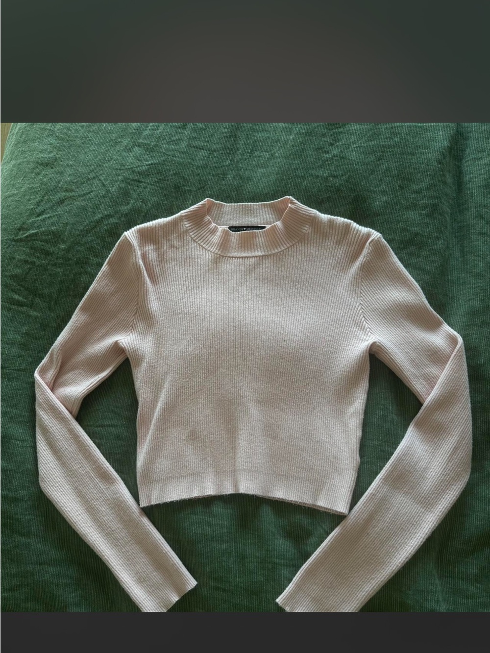 pastel pink brandy melville long sleeve